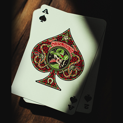 Gunslingers Poker (Red) Playing Cards-Deinparadies.ch-Deinparadies.ch