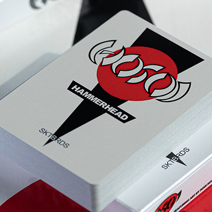HOSOI HAMMERHEAD 40 YEARS PEARL FOIL PLAYING CARDS-FULTONS Playing Cards-Deinparadies.ch