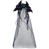 Haarreif lila Blumen mit Schleier-Guirca-Deinparadies.ch