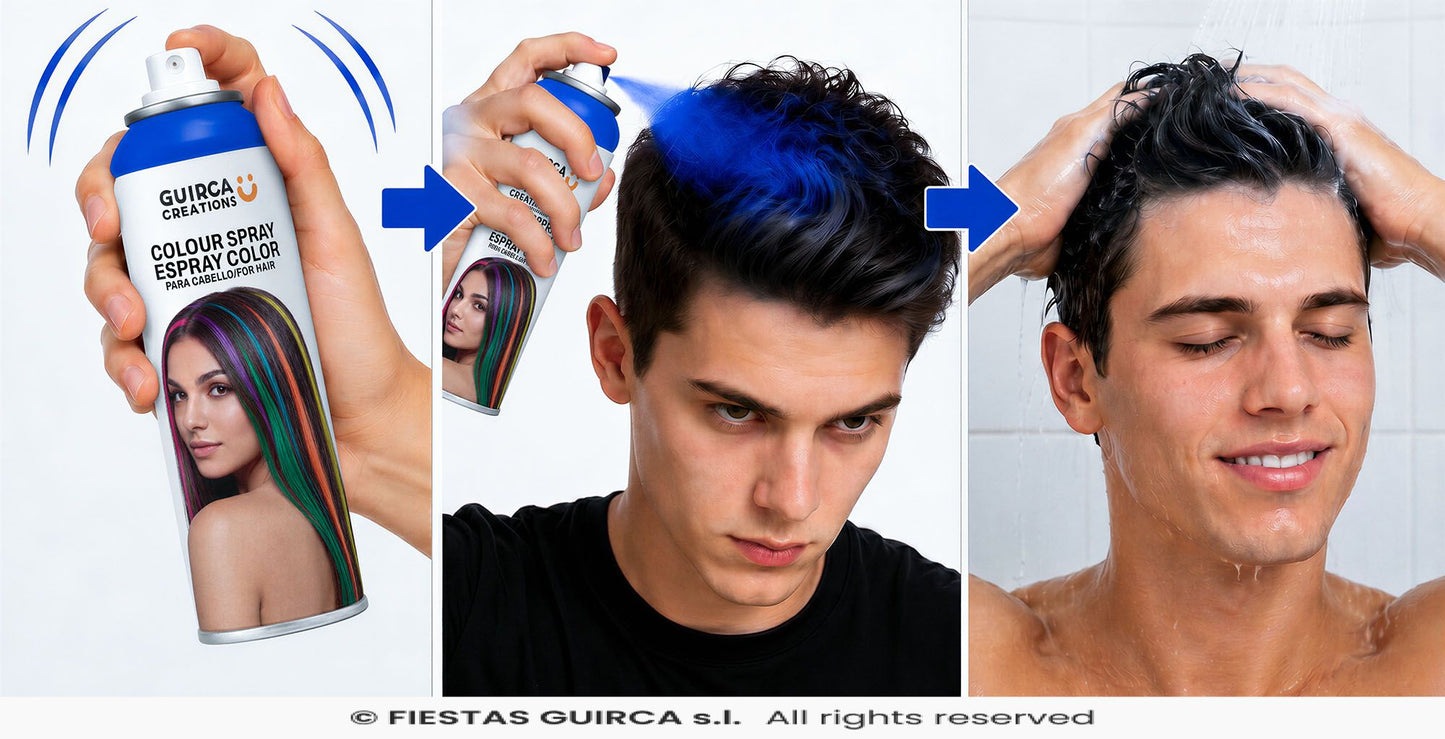 Haarspray 125ml | blau-Guirca-Deinparadies.ch