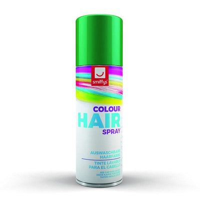 Haarspray farbig 125ml - grün - Smiffys