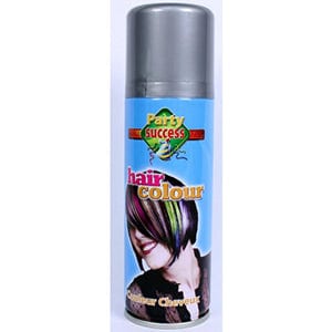 Haarspray farbig 125ml - dunkelgrau - Smiffys