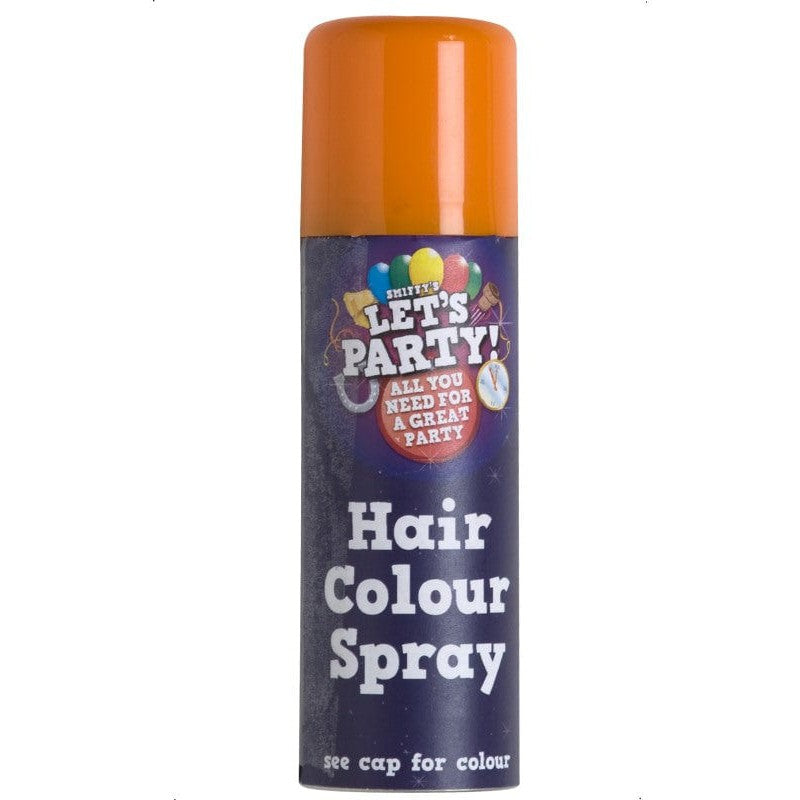 Haarspray farbig 125ml - orange - Smiffys