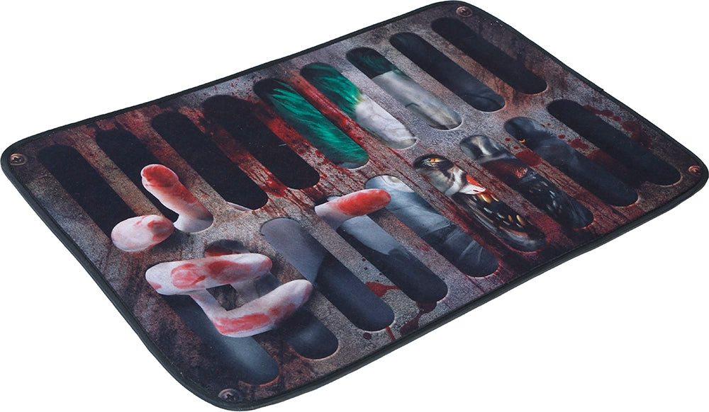 Halloween Fussmatte "Schacht mit Hand"-Guirca-Deinparadies.ch