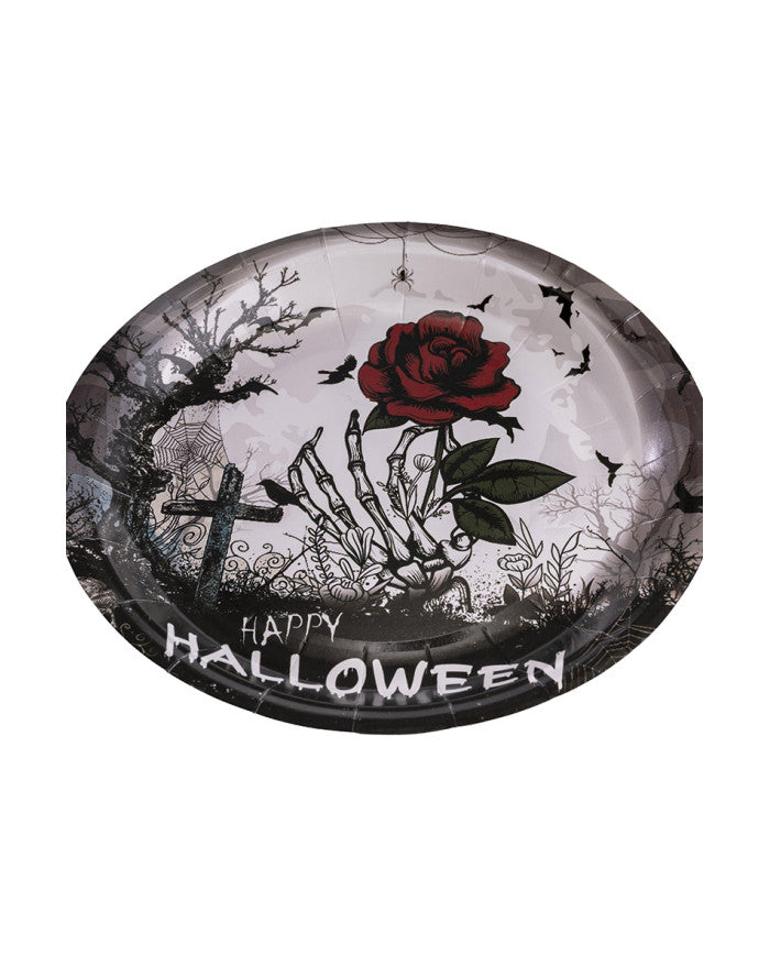Halloween Party Blutige Papierteller-Carnival Toys-Deinparadies.ch