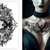 Halsklebetattoo Rabe-Guirca-Deinparadies.ch