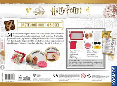 Harry Potter Bastelbox Brief und Siegel-Kosmos-Deinparadies.ch
