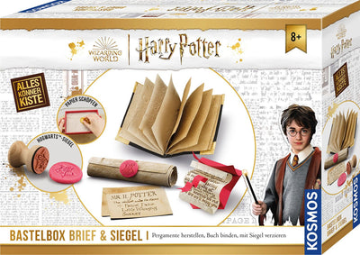 Harry Potter Bastelbox Brief und Siegel-Kosmos-Deinparadies.ch