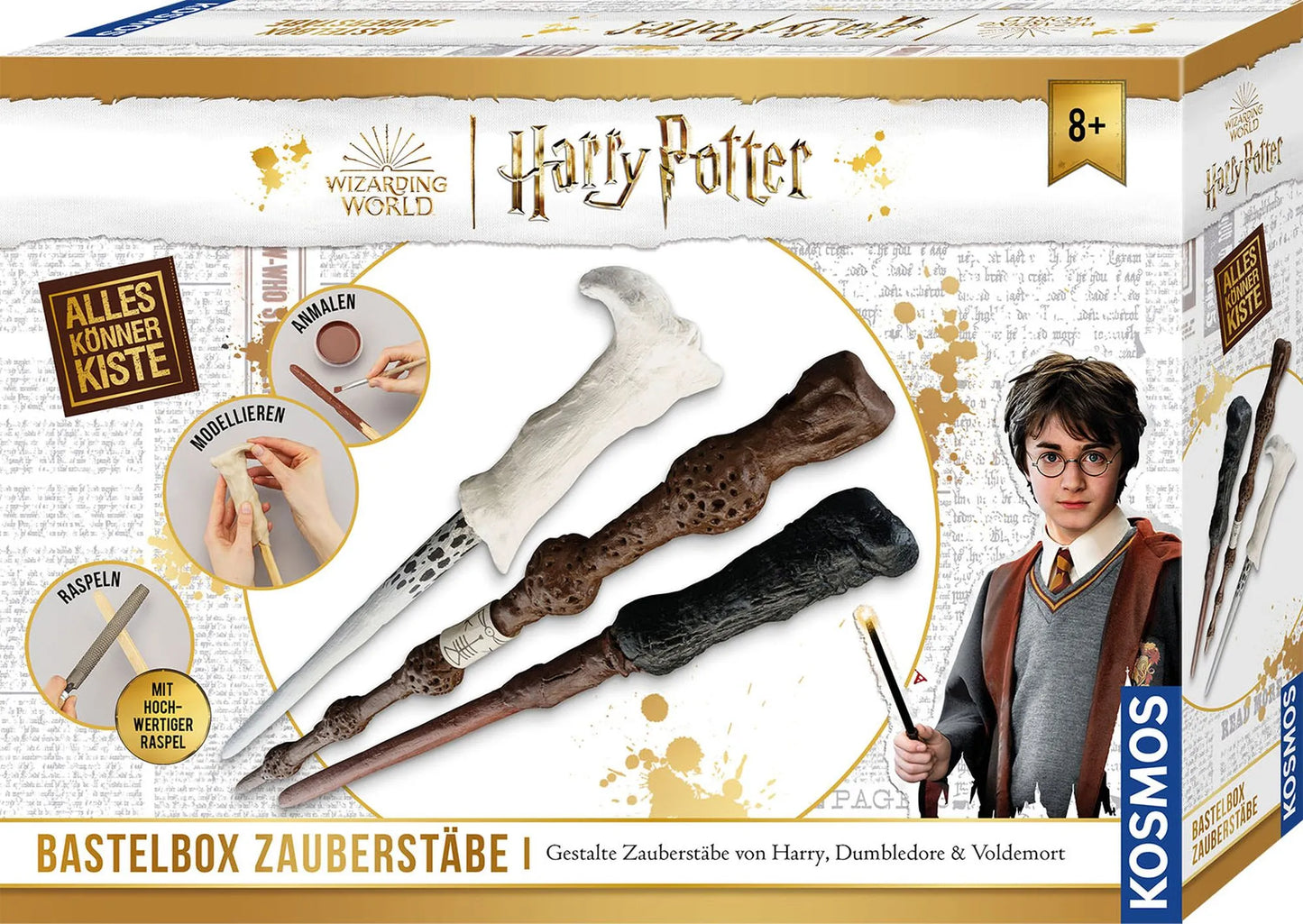 Harry Potter Bastelbox Zauberstäbe-Kosmos-Deinparadies.ch