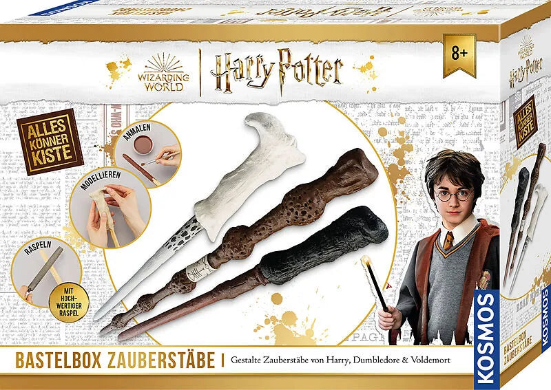 Harry Potter Bastelbox Zauberstäbe-Kosmos-Deinparadies.ch