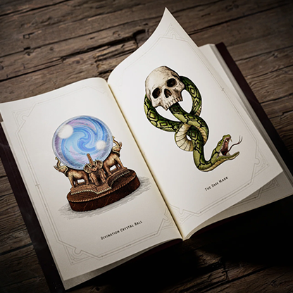 Harry Potter Self-Coloring Book | theory11-theory11-Deinparadies.ch