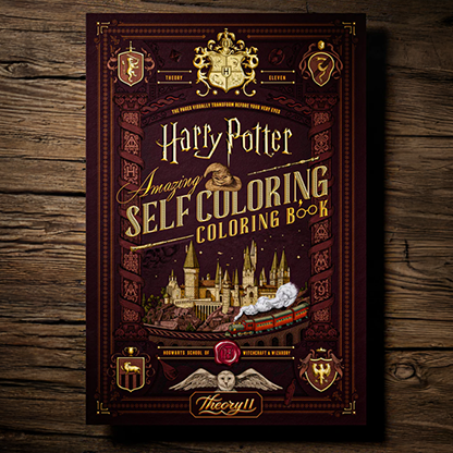 Harry Potter Self-Coloring Book | theory11-theory11-Deinparadies.ch