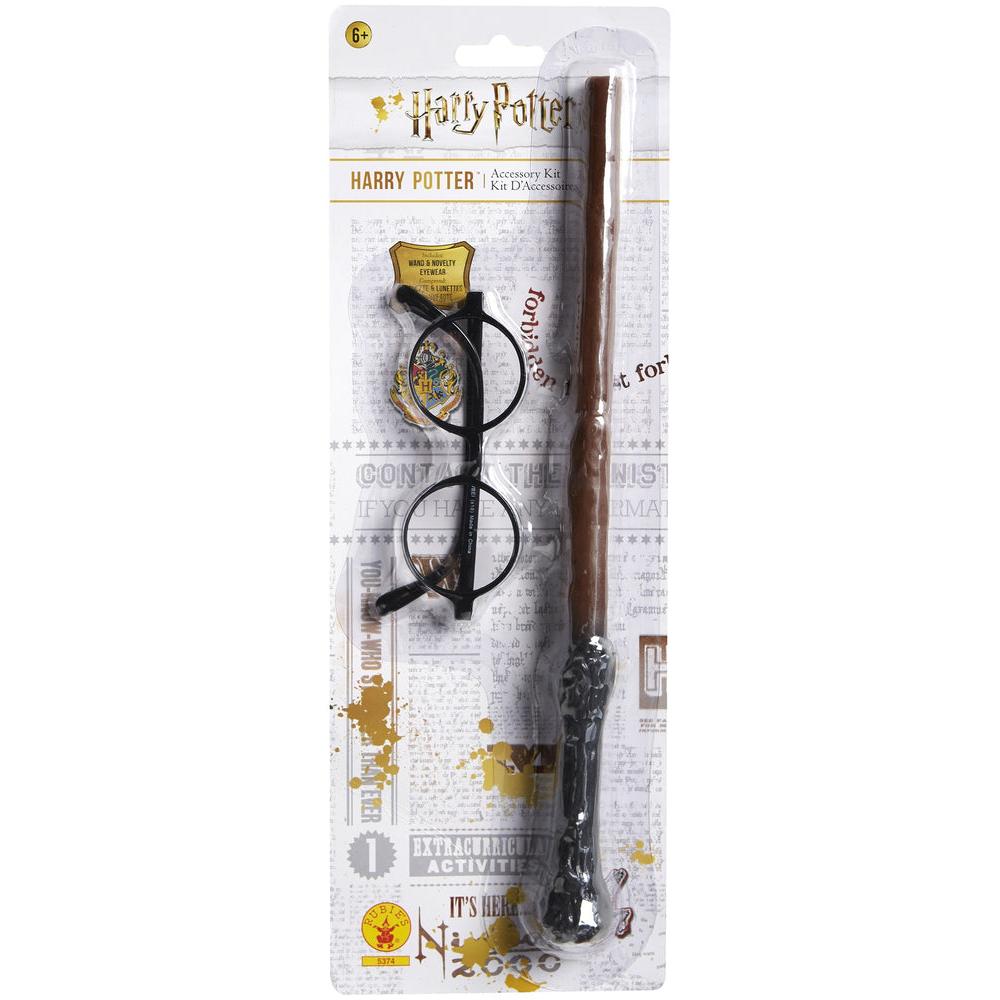 Harry Potter Set | Zauberstab und Brille-Rubies-Deinparadies.ch