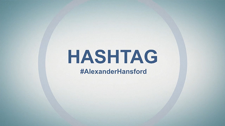 Hashtag by Alex Hansford - Video Download Murphy's Magic Deinparadies.ch