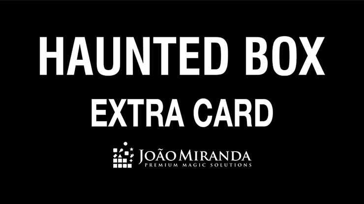 Haunted Box Extra Card | João Miranda Murphy's Magic Deinparadies.ch