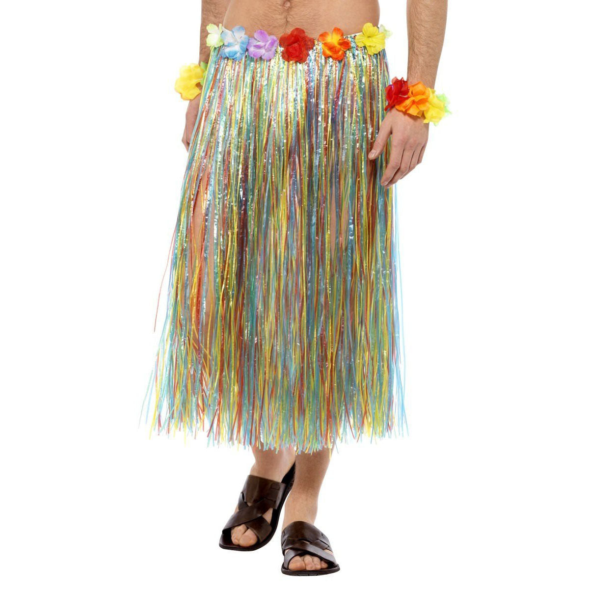 Hawaiian hula skirt multicolored Smiffys at Deinparadies.ch