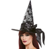 Witch hat sequins two-tone - silver - Smiffys
