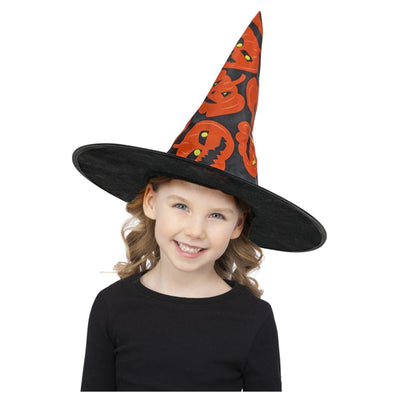 Witch hat with pumpkin | Children