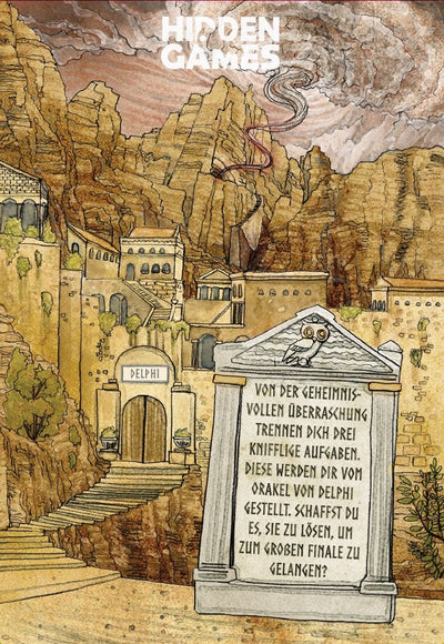 Hidden Games: Das Orakel Rätselkarte-Hidden Games-Deinparadies.ch