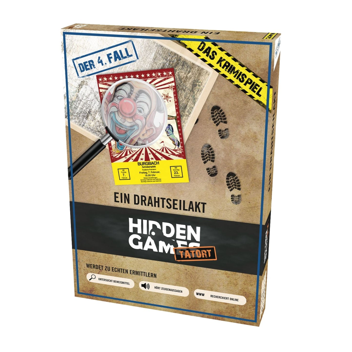 Hidden Games Tatort: Ein Drahtseilakt-Hidden Games-Deinparadies.ch