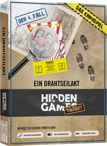 Hidden Games Tatort: Ein Drahtseilakt-Hidden Games-Deinparadies.ch