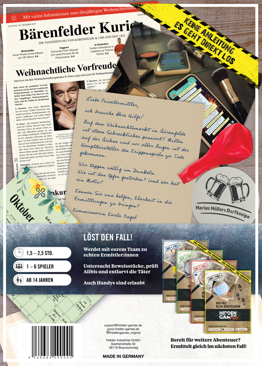 Hidden Games Tatort: Eiskaltes Verbrechen-Hidden Games-Deinparadies.ch