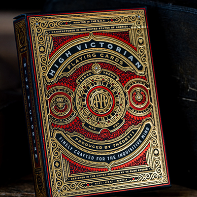 High Victorian Playing Cards Rot-theory11-Deinparadies.ch