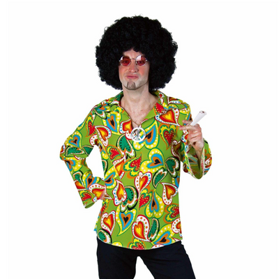 Camicia da uomo hippie | articoli festivi verdi Müller Deinparadies.ch