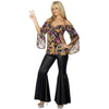 Hippie costume with blouse and trousers Smiffys at Deinparadies.ch