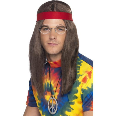 Kit hippie avec la perruque de Smiffy Deinparadies.ch