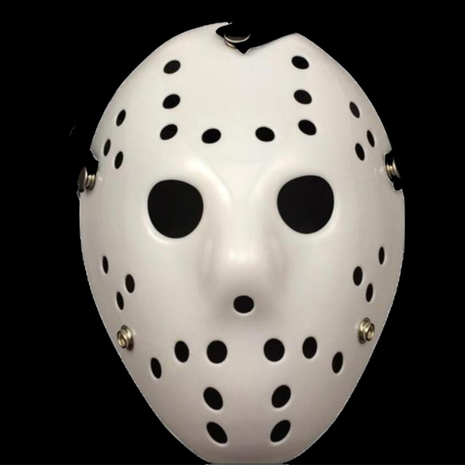 Forniture per gufi per feste Jason bianco per maschera da hockey Deinparadies.ch