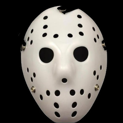 Masque de hockey blanc Jason Party Owl Supplies Deinparadies.ch
