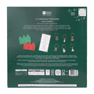 Holly White Christmas Crackers-Talking Tables-Deinparadies.ch
