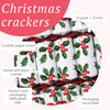 Holly White Christmas Crackers-Talking Tables-Deinparadies.ch