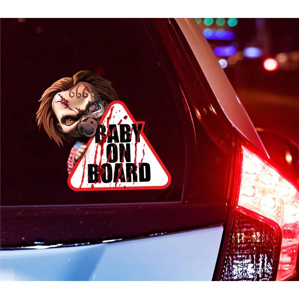 Horror Autoaufkleber "Baby an Bord"-Guirca-Deinparadies.ch