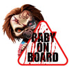 Horror Autoaufkleber "Baby an Bord"-Guirca-Deinparadies.ch