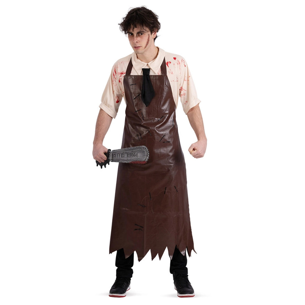 Horror Metzgerschürze in braun-Carnival Toys-Deinparadies.ch
