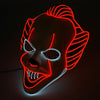 Horrormaske LED | ES Clown Party Owl Supplies bei Deinparadies.ch