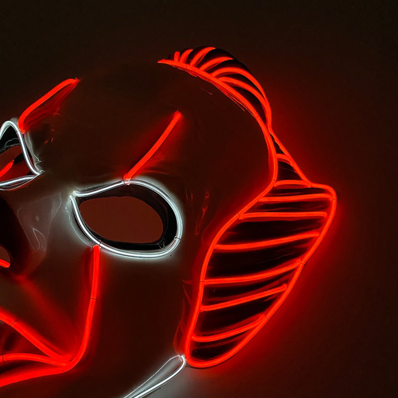 Maschera horror LED | Forniture per gufi per feste ES Clown Deinparadies.ch