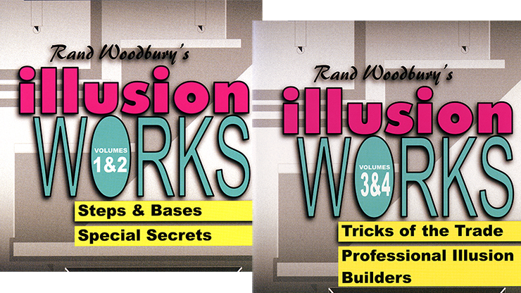 Illusion Works Set (Vol 1 thru 4) by Rand Woodbury - Video Download Murphy's Magic Deinparadies.ch