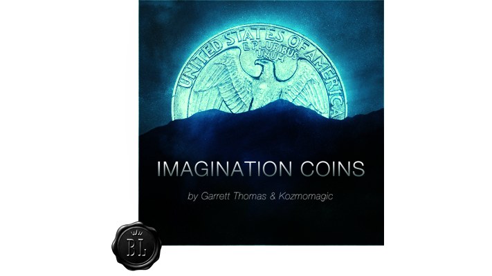 Imagination Coins Euro (DVD and Gimmicks) by Garrett Thomas and Kozmomagic Kozmomagic Inc. bei Deinparadies.ch