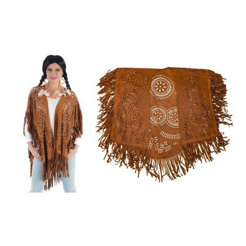 Indian cape/poncho brown Smiffys at Deinparadies.ch