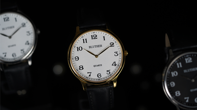 Infinity Watch V3 - Gold Case White Dial / PEN Version (Gimmick and Online Instructions) by Bluether Magic Rashaun Chan bei Deinparadies.ch