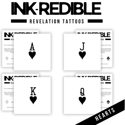 Ink-Redible Revelation Tattoos (Hearts) | Twisted Minds-Twisted Minds Magic Shop-Deinparadies.ch