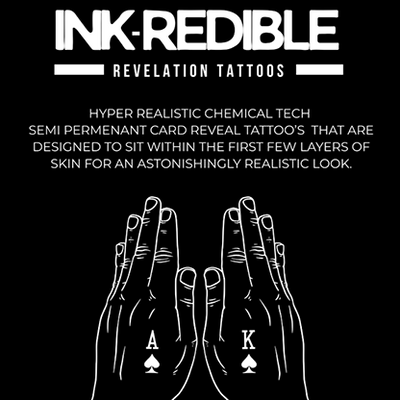 Ink-Redible Revelation Tattoos (Spades) | Twisted Minds-Twisted Minds Magic Shop-Deinparadies.ch