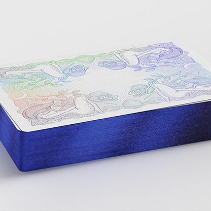 Innocence (Blue Gilded Edition) Playing Cards-Black Roses Playing Cards-Deinparadies.ch