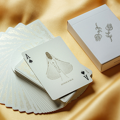 Innocence (Gold Foil Edition) Playing Cards-Black Roses Playing Cards-Deinparadies.ch