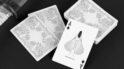 Innocence Playing Cards Black Roses Playing Cards bei Deinparadies.ch