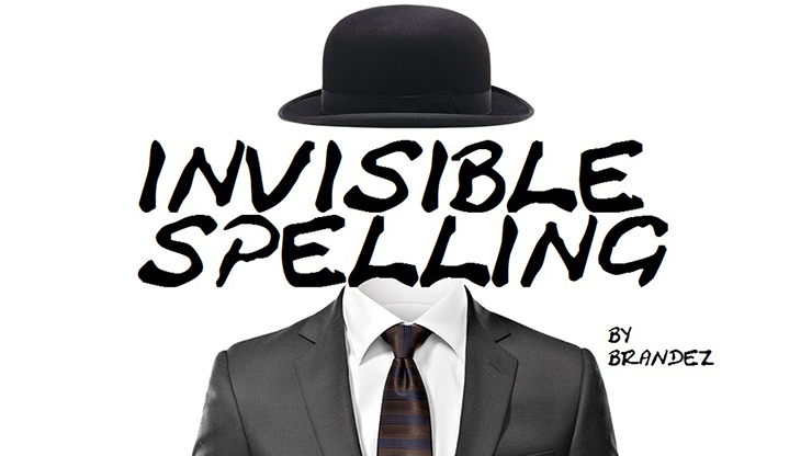 Invisible Spelling by Brandez - Video Download Unung Dwi Iswantoro bei Deinparadies.ch