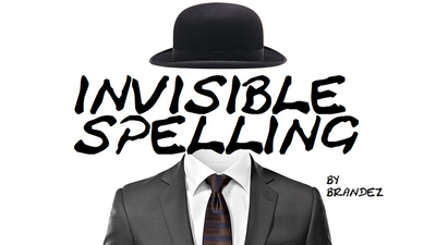 Invisible Spelling by Brandez - Video Download Unung Dwi Iswantoro bei Deinparadies.ch